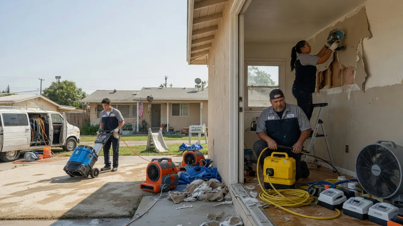 Water Damage Restoration in Weimar, TX near me